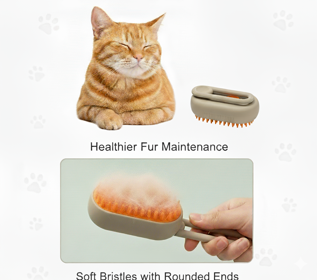 Luna & Kin Steamy Pet Brush
