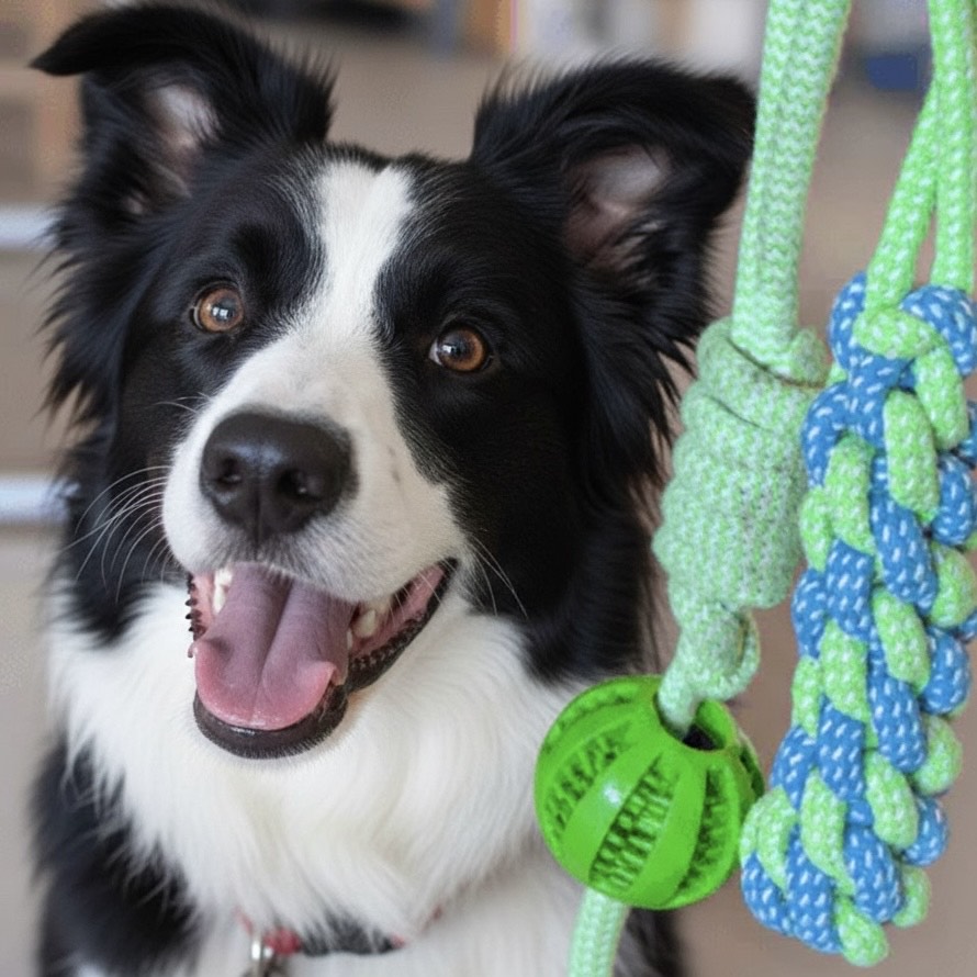 Luna & Kin Bungee Tug Toy