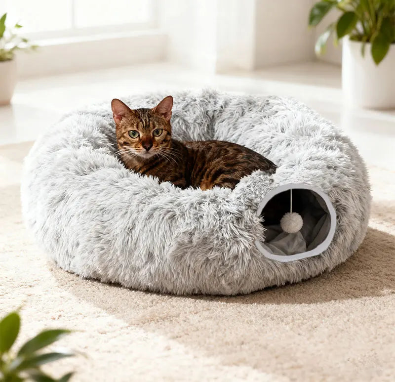 Luna & Kin Cat Tunnel Bed