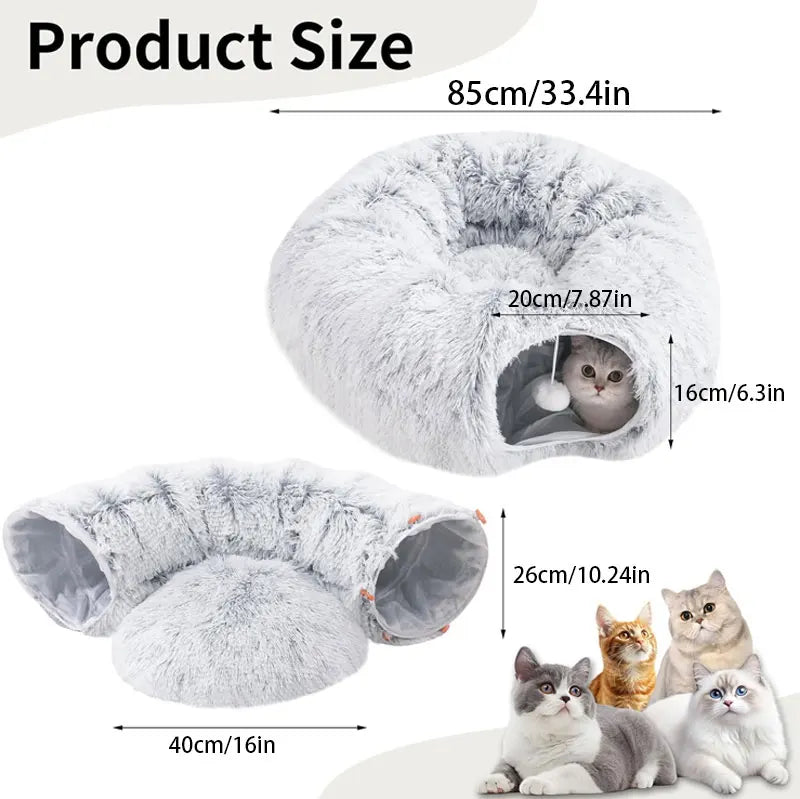 Luna & Kin Cat Tunnel Bed