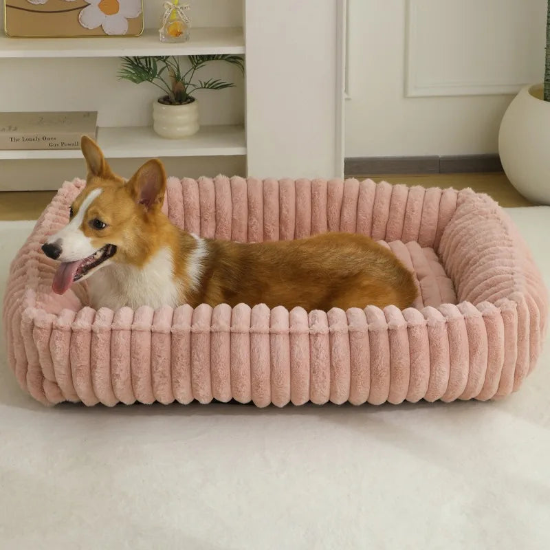 Luna & Kin Waterproof Plush Sofa Bed | Orthopedic & Washable Pet Lounge