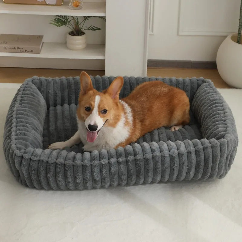 Luna & Kin Waterproof Plush Sofa Bed | Orthopedic & Washable Pet Lounge